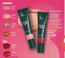 O Boticário Quem Disse, Berenice? blush + glow promoção