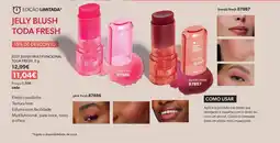 O Boticário Jelly Blush multifuncional toda fresh, promoção