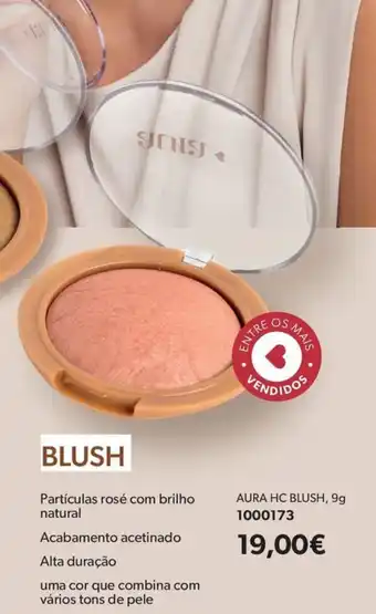 O Boticário aura hc blush promoção