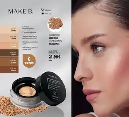 O Boticário Base em pó mineral, promoção
