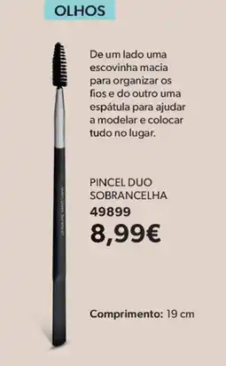 O Boticário Pincel duo sobrancelha promoção