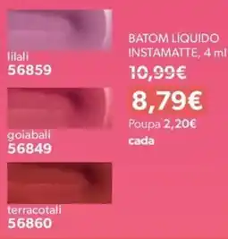 O Boticário batom líquido instamatte promoção