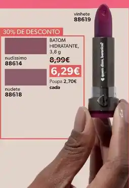 O Boticário batom hidratante promoção