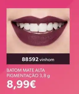 O Boticário Batom mate alta promoção