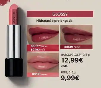O Boticário Batom glossy promoção