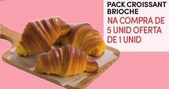 Continente Croissant Brioche Pack promoção