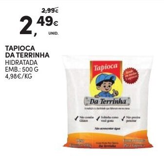 Tapioca da Terrinha 500g