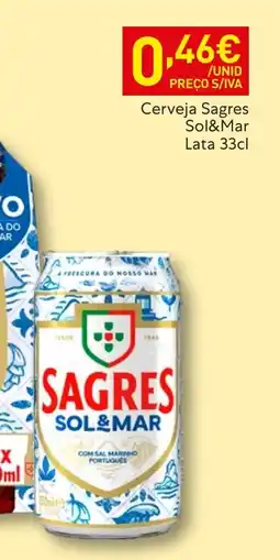 Recheio Cerveja Sagres Sol&Mar promoção