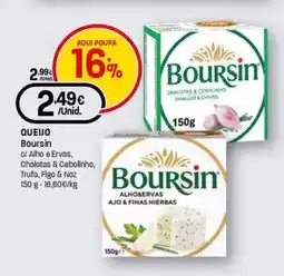 Intermarché Queijo boursin promoção