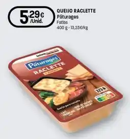 Intermarché Queijo raclette pâturages promoção