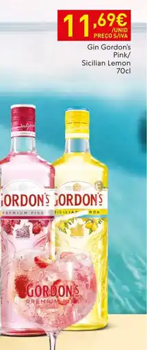 Recheio Gin Gordon's Pink/Sicilian Lemon promoção