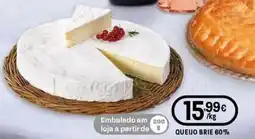 Intermarché Queijo brie 60% promoção