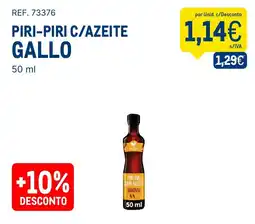 Makro Piri-piri c/azeite gallo promoção