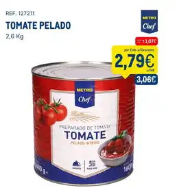 Makro Tomate pelado promoção