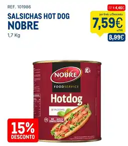 Makro Salsichas hot dog nobre promoção