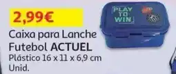 Auchan Caixa para Lanche Futebol ACTUEL promoção