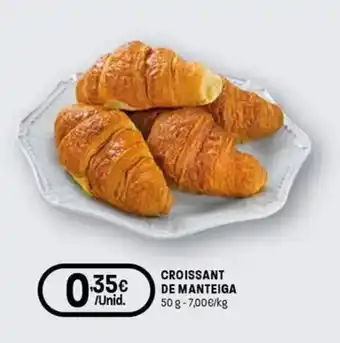 Intermarché Croissant de manteiga promoção