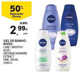 Gel de Banho Nivea 750ml