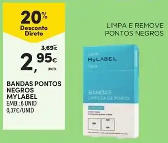 Continente Bandas Pontos Negros MyLabel 8 unid promoção