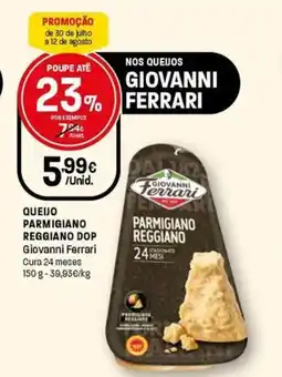 Intermarché Queijo parmigiano reggiano dop promoção