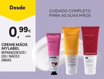 Continente Creme Mãos MyLabel promoção
