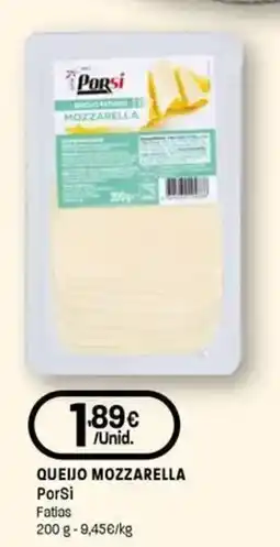 Intermarché Queijo mozzarella porsi fatias promoção