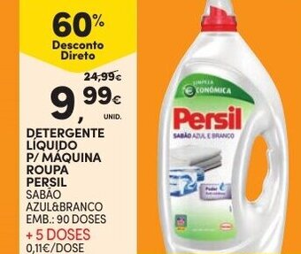 Continente Detergente Líquido p/Máquina Roupa Persil 90 doses promoção