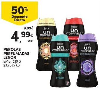 Continente Pérolas Perfumadas Lenor 210g promoção