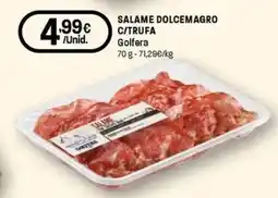 Intermarché Salame dolcemagro c/trufa golfera promoção