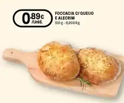 Intermarché Foccacia c/ queijo e alecrim promoção