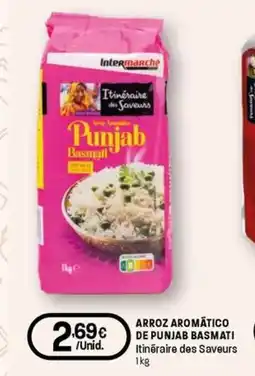 Intermarché Arroz aromatico de punjab basmati itinéraire des saveurs promoção