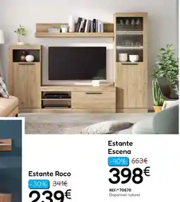 Hiper Centro do Móvel Estante Escena promoção