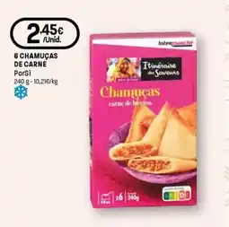 Intermarché 6 chamuças de carne porsi promoção