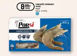 Intermarché Camarão vannamei 40/60 porsi promoção