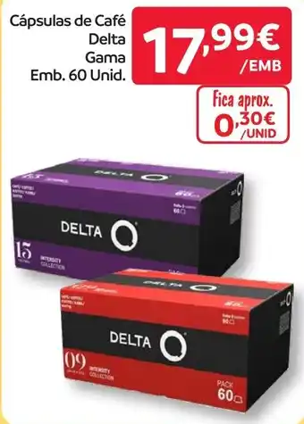 Cápsulas de Café Delta