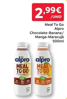 Amanhecer Alpro Meal To Go Chocolate-Banana promoção