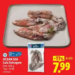 Lidl ocean sea lula selvagem promoção