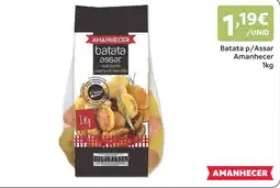 Amanhecer batata assar amanhecer promoção