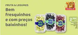 Amanhecer Uva s /Grainha Branca/ Preta/ Rosada Hey Vita Bio promoção