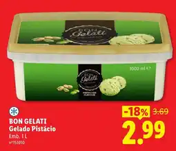 Lidl Bon gelati gelado pistácio promoção