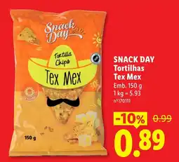 Lidl Snack Day Tortilhas Tex Mex promoção