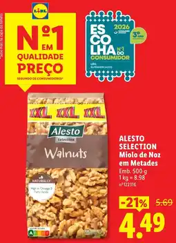 Lidl Alesto Selection Walnuts promoção