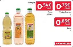 Amanhecer Vinagre amanhecer promoção