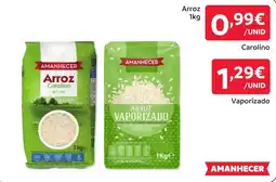 Amanhecer Arroz Carolino promoção