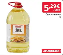 Amanhecer Óleo alimentar amanhecer promoção