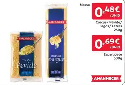Amanhecer massa Pevide promoção