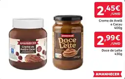 Amanhecer Amanhecer creme de avelã e cacau promoção