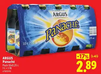 Lidl argus panaché promoção