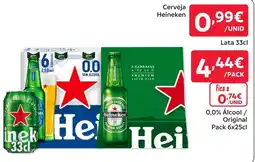 Amanhecer Cerveja Heineken 0,0% Álcool / Original promoção