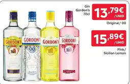 Amanhecer Gin Gordon's promoção